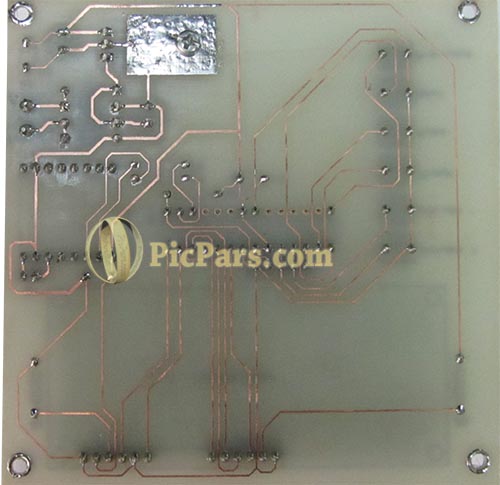 mp3 پلیر ساده با avr به زبان C نقشه PCB