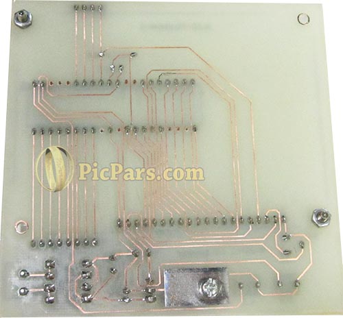ماشین حساب گرافیکی ساده PCB