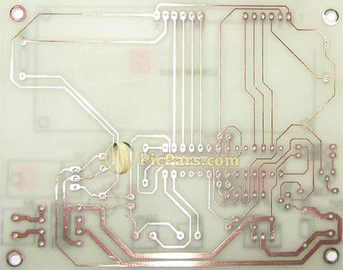 مدار PCB دیمر دیجیتال با AVR